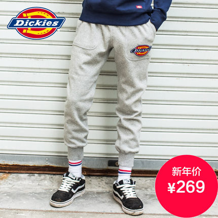 休闲百搭！Dickies抓绒卫裤154M30EC14