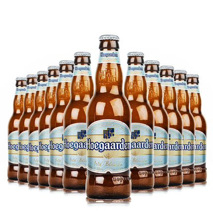 清爽轻盈！福佳白啤酒精酿啤酒 330ml瓶装*12支