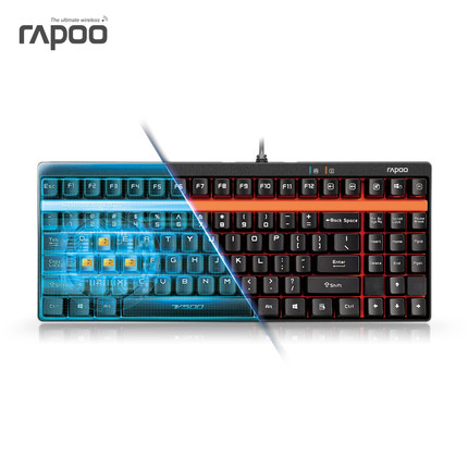 狂欢价！Rapoo雷柏V500机械键盘