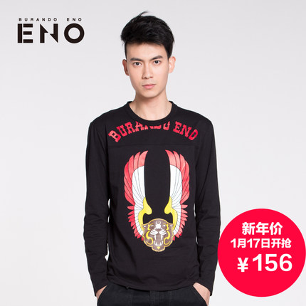 潮服好价！BURANDO ENO变装派对男式长袖T恤E5SP41601