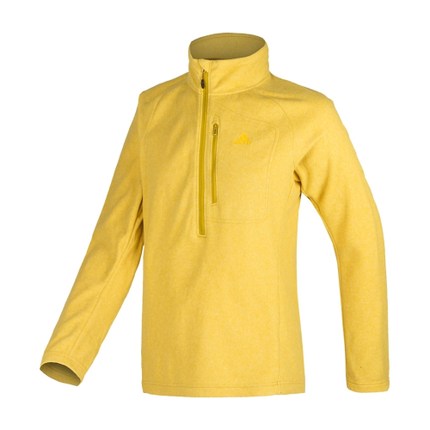 历史好价！阿迪达斯户外针织1/2拉链长袖抓绒衫A98365