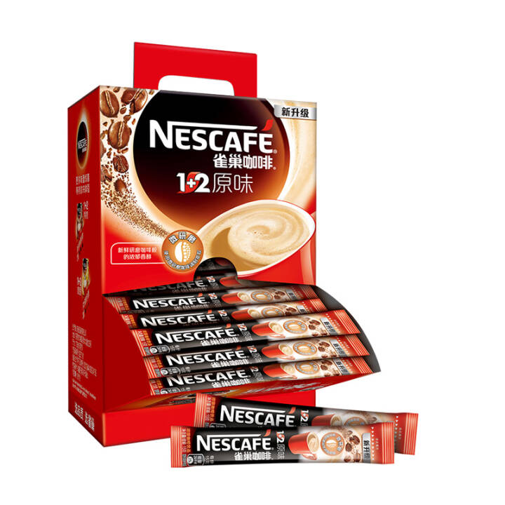 雀巢（Nestle）1+2 原味微研磨咖啡100条