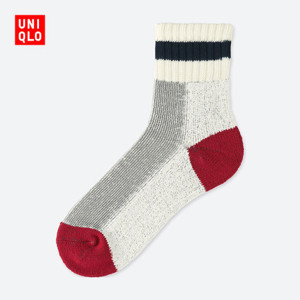 时尚舒适！优衣库UNIQLO男装袜子406424