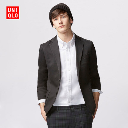 优雅时尚！UNIQLO优衣库舒适外套158106