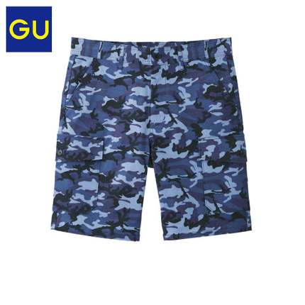 双色齐降！GU极优工装中裤274875