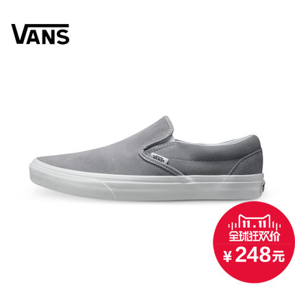 双11预售！范斯中性款板鞋休闲鞋Slip-On|VN00018DGXU