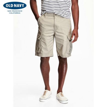 一件7折！OLD NAVY 率性工装风多口袋男式中裤152310