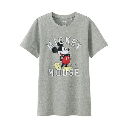 米老鼠！女装 (UT) DPJ 印花T恤(短袖) 优衣库UNIQLO