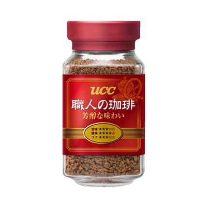 UCC悠诗诗进口精品速溶纯黑咖啡粉90g