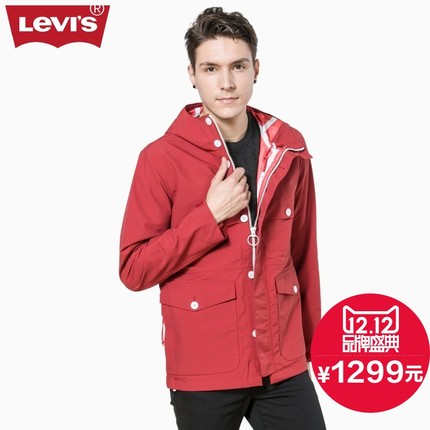 双12好价！Levi's California系列男士外套15653-0002