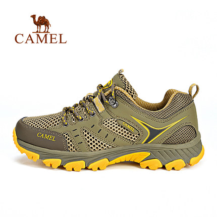 聚划算！骆驼耐磨防滑低帮户外登山鞋