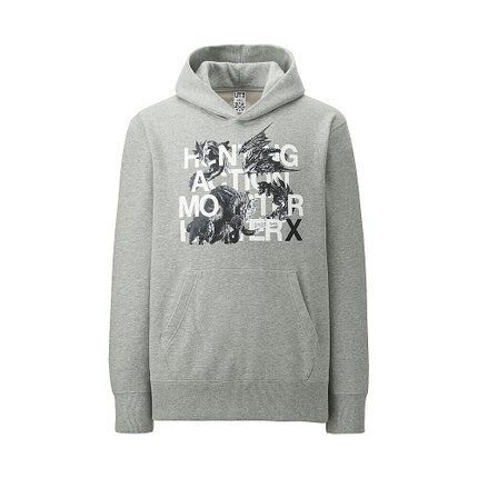 怪物猎人纪念款！优衣库MONSTER HUNTER连帽运动衫167848