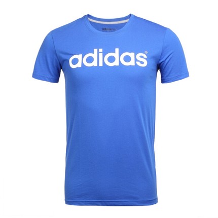 基础款式！阿迪达斯NEO男子运动休闲短袖T恤AY2771