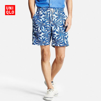 清凉一夏！UNIQLO优衣库游泳运动短裤169121