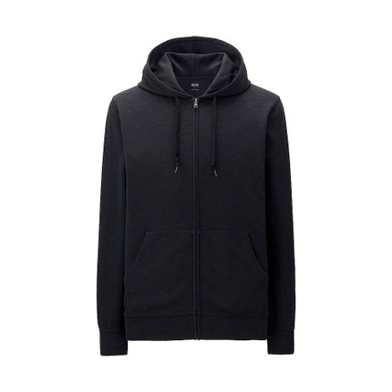 加大码好价！优衣库 男装 轻型拉链连帽开衫(长袖) 178978