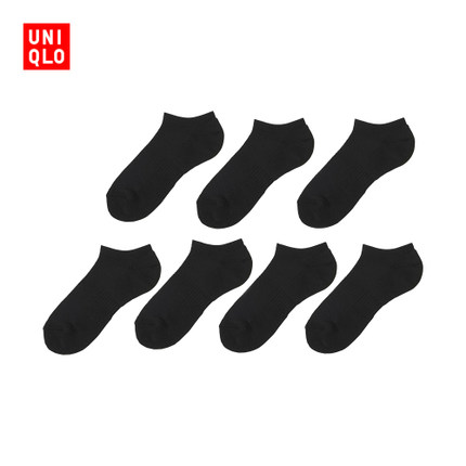 简约舒适！优衣库UNIQLO男装 短袜(7双装)