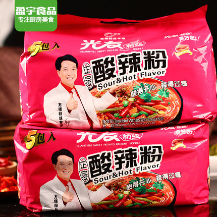 四川口味！光友红薯酸辣粉525g*2袋