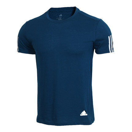 adidas阿迪达斯 男子RUN IT TEE SOFT圆领短T恤