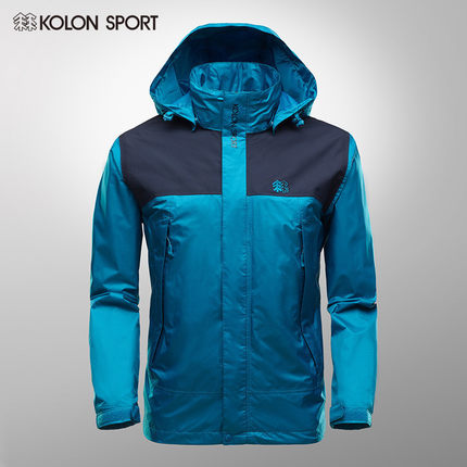 大牌好价！Kolon Sport 男式 冲锋衣 LHJS31131