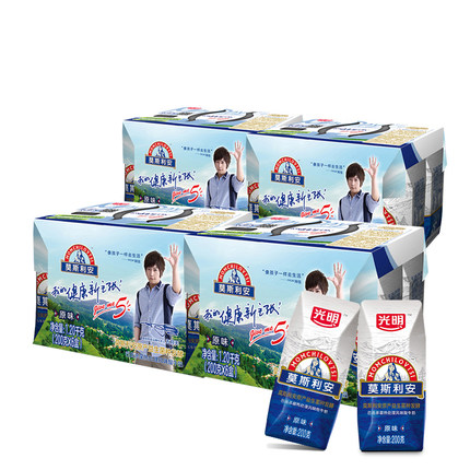 天然佳品！光明莫斯利安200g*6盒*4组