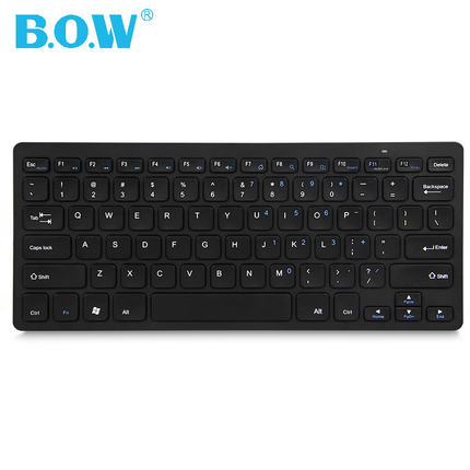 超薄款式！航世 hw098 笔记本电脑无线键盘