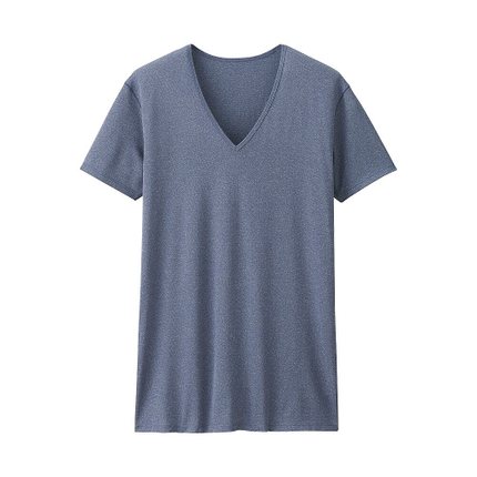 超值精选！优衣库AIRism网眼V领T恤