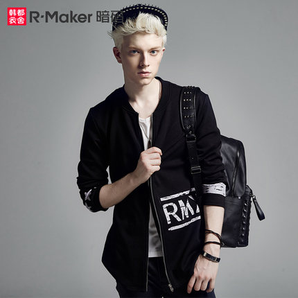 鬼斧神工!Rmaker/暗码印花夹克