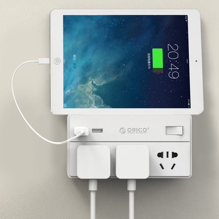 新低！ORICO XPC-3A2U USB智能充电插线板
