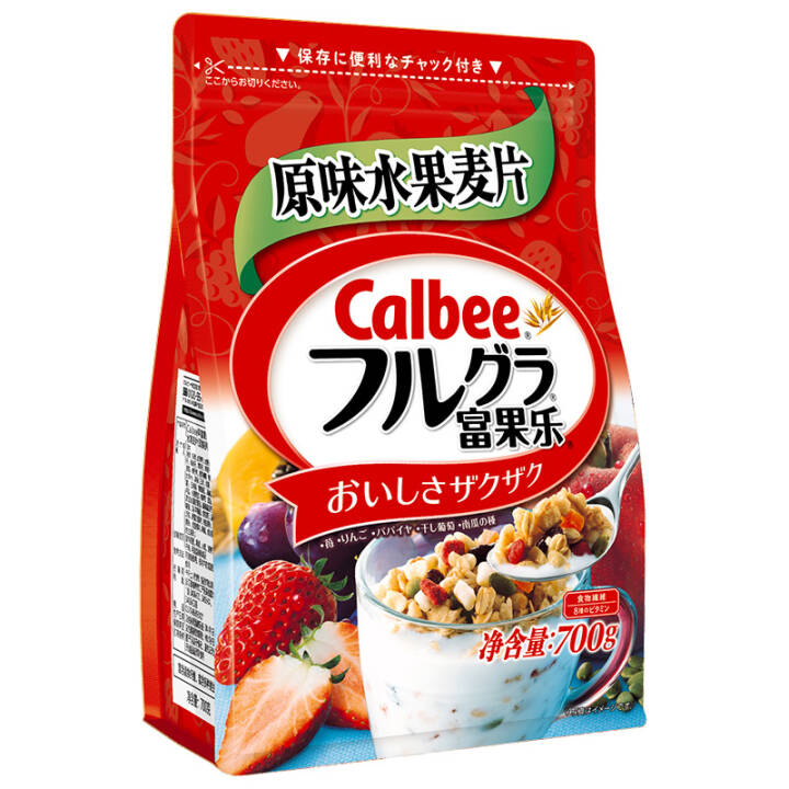 卡乐比Calbee 日本进口水果麦片零食700g