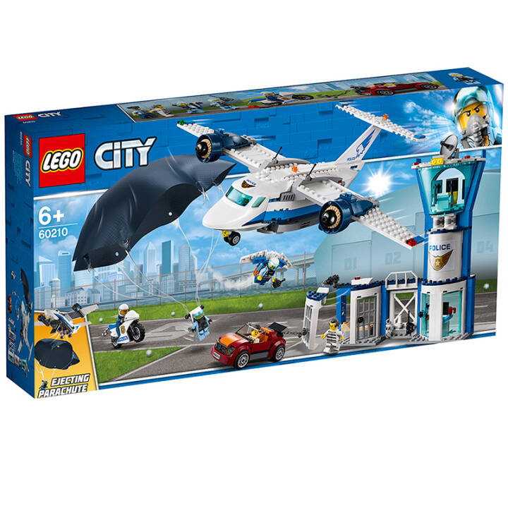 乐高城市组系列空中特警基地60210