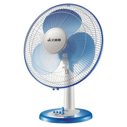 购买返现！艾美特台立家用节能超静音小风扇