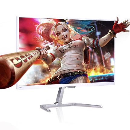 超广色域！飞利浦 246E7QSA 23.6英寸电脑显示器