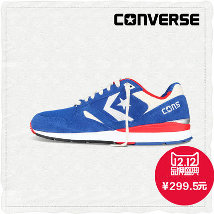 夺人眼球！匡威Wave Racer美国风撞色跑步鞋147451C