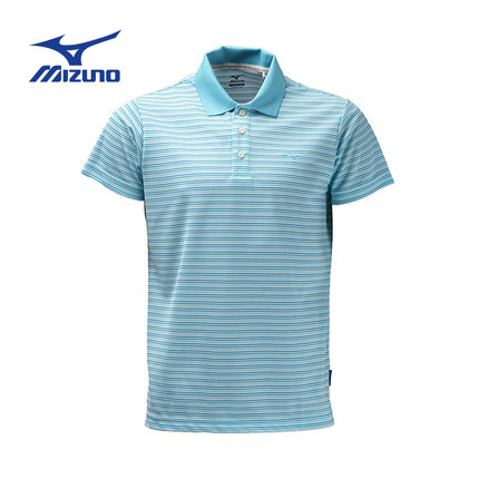 白菜价！Mizuno美津浓夏季翻领短袖T恤K2CA4043