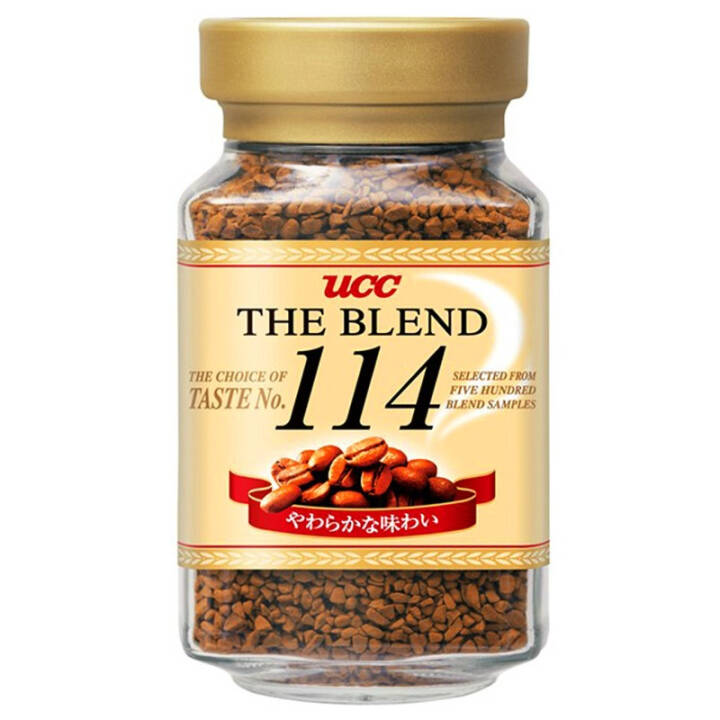 UCC 悠诗诗 114速溶咖啡粉 90g*3瓶