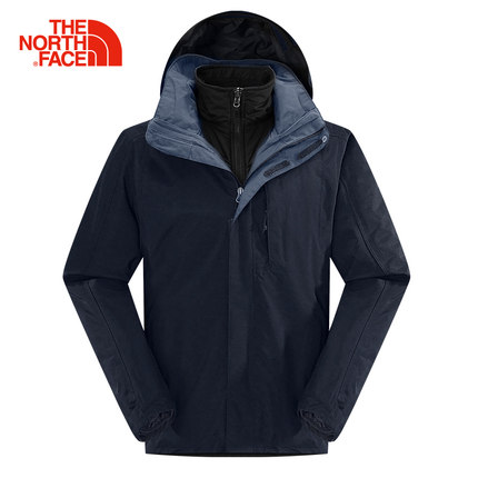 高质量！TheNorthFace/北面 男保暖棉三合一 CZ51冲锋衣