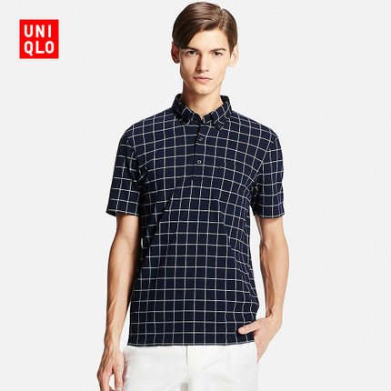 直降！UNIQLO优衣库快干衬衫领POLO衫169358