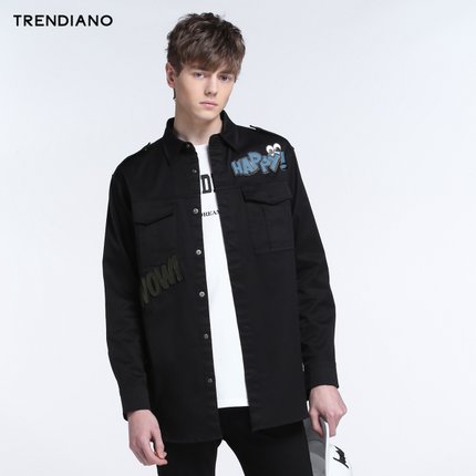 限时特惠！TRENDIANO长袖衬衫3HC1010440