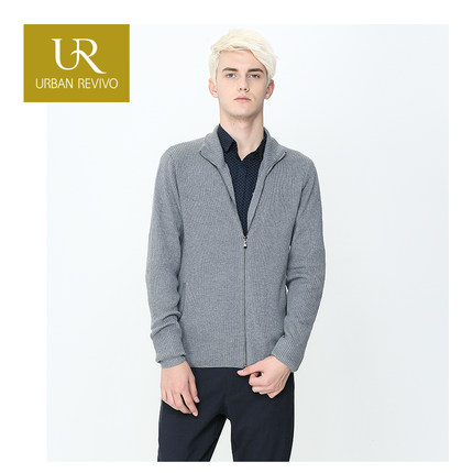简约百搭！UR 男装针织开衫外套 ME15A01R9CN001