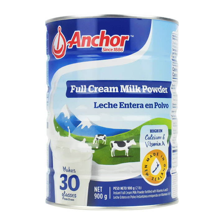安佳（Anchor）新西兰进口奶粉900g罐装
