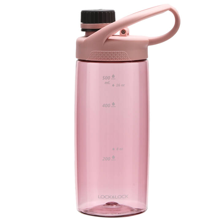 乐扣乐扣塑料水杯三爪鱼运动水杯ABF760PIK 550ml