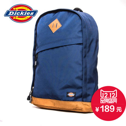 全网好价！Dickies斜拉链双肩包153U90EC40
