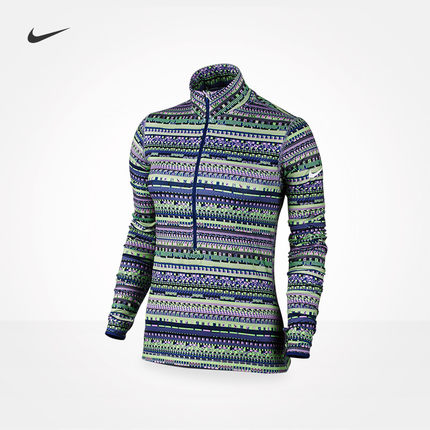 冬季运动！Nike PRO WARM 8 BIT 女子训练上衣 685682