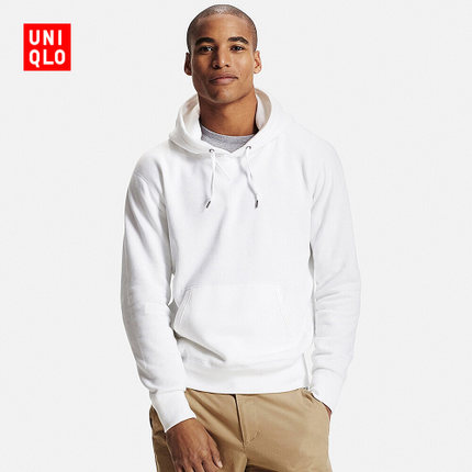 历史新低！优衣库UNIQLO男装 连帽运动衫(长袖) 164185