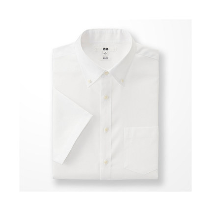 简约款式！UNIQLO优衣库DRY EASY CARE修身衬衫170768