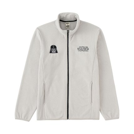星战联名款！UNIQLO优衣库Star Wars摇粒绒拉链茄克167767