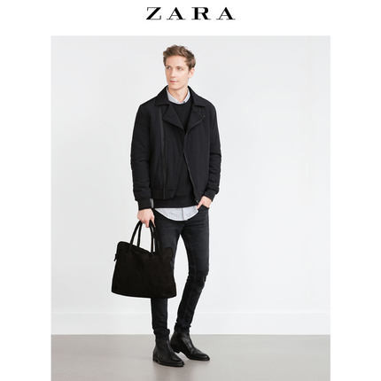 秋冬折扣！ ZARA 男装 飞行员夹克 00706337800