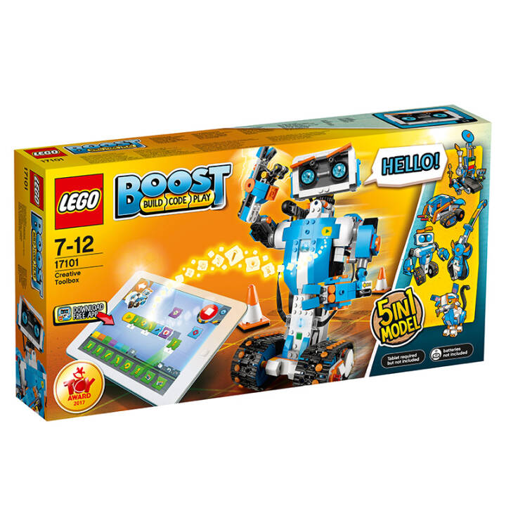 乐高(LEGO)积木 BOOST 5合1智能机器人17101