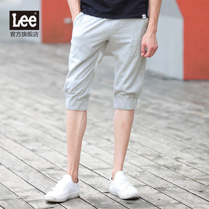 Lee男装新品弹力休闲宽松运动短裤L270192SJG3M