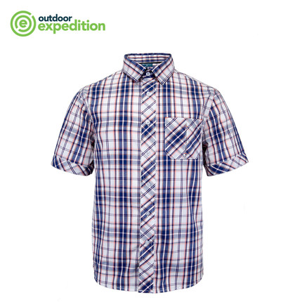 休闲百搭！澳道户外夏季短袖衬衫OE2014006